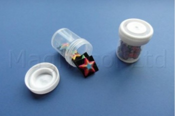 60ml Plastic Storage Containers With Lids - Pack of 25